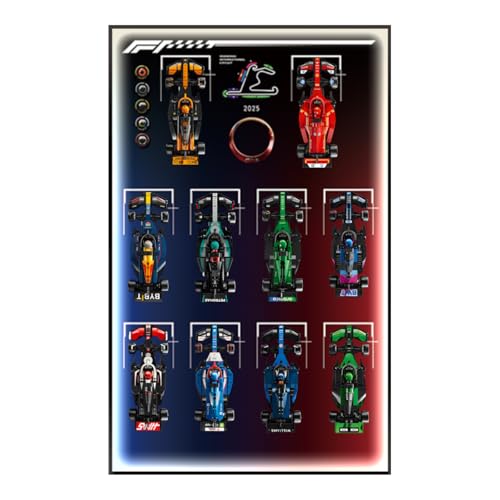 LED Display Wandboard Wandhalterung für LE-GO Speed F-1 10-in-1 77242 77243 77244 77245 77249 77250 77251 Kompatibel mit Le-go Auto Haken Halterung Wandmontage Geschenkideen Dekoration (kein Modell LED Display Wandboard Wandhalterung für LE-GO Speed F-1 10-in-1 77242 77243 77244 77245 77249 77250 77251 Kompatibel mit Le-go Auto Haken Halterung Wandmontage Geschenkideen Dekoration (kein Modell von SUNHON