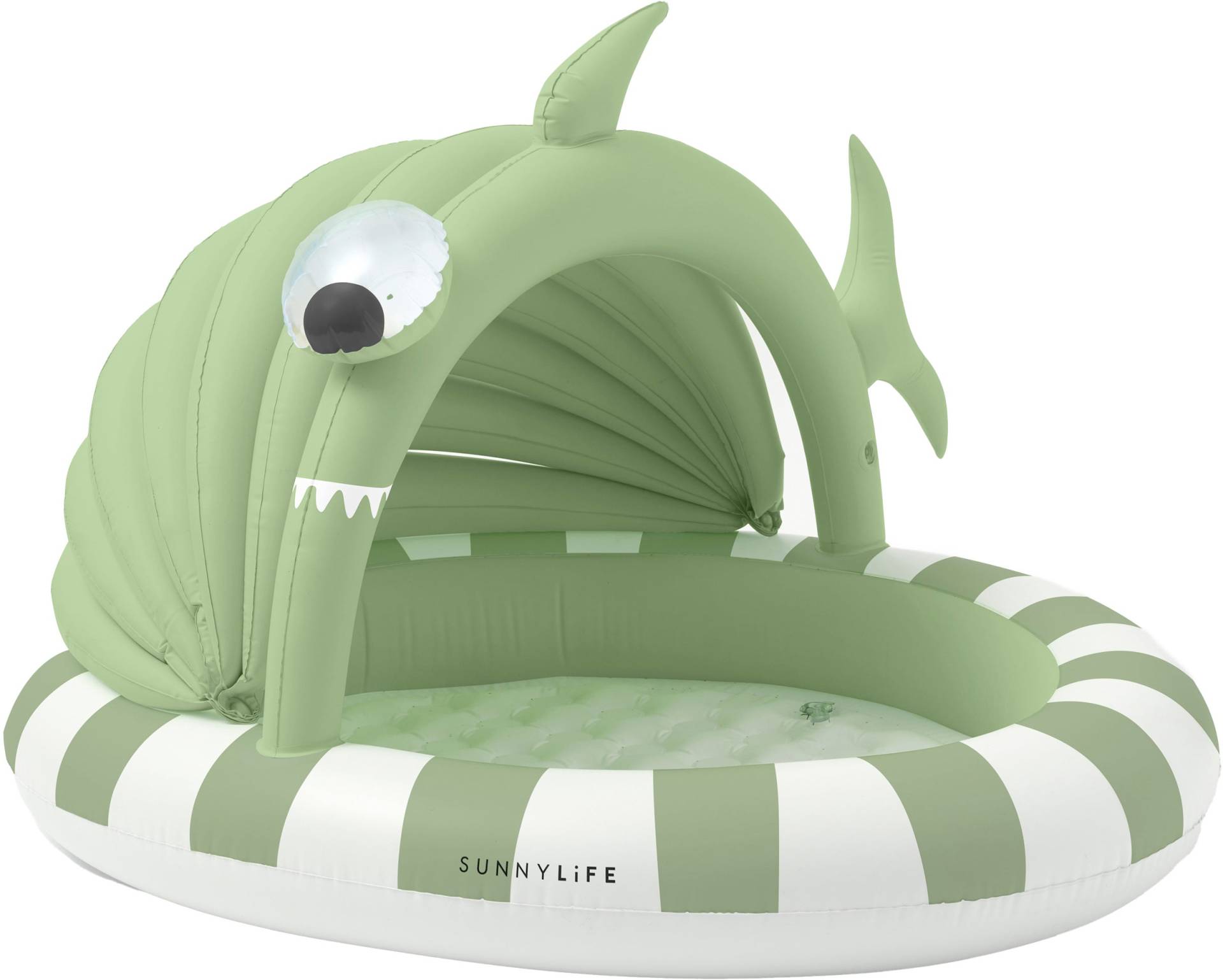 SUNNYLiFE Aufblasbarer Pool, Shark Tribe Khaki, Kinderpool SUNNYLiFE Aufblasbarer Pool, Shark Tribe Khaki, Kinderpool von SUNNYLiFE