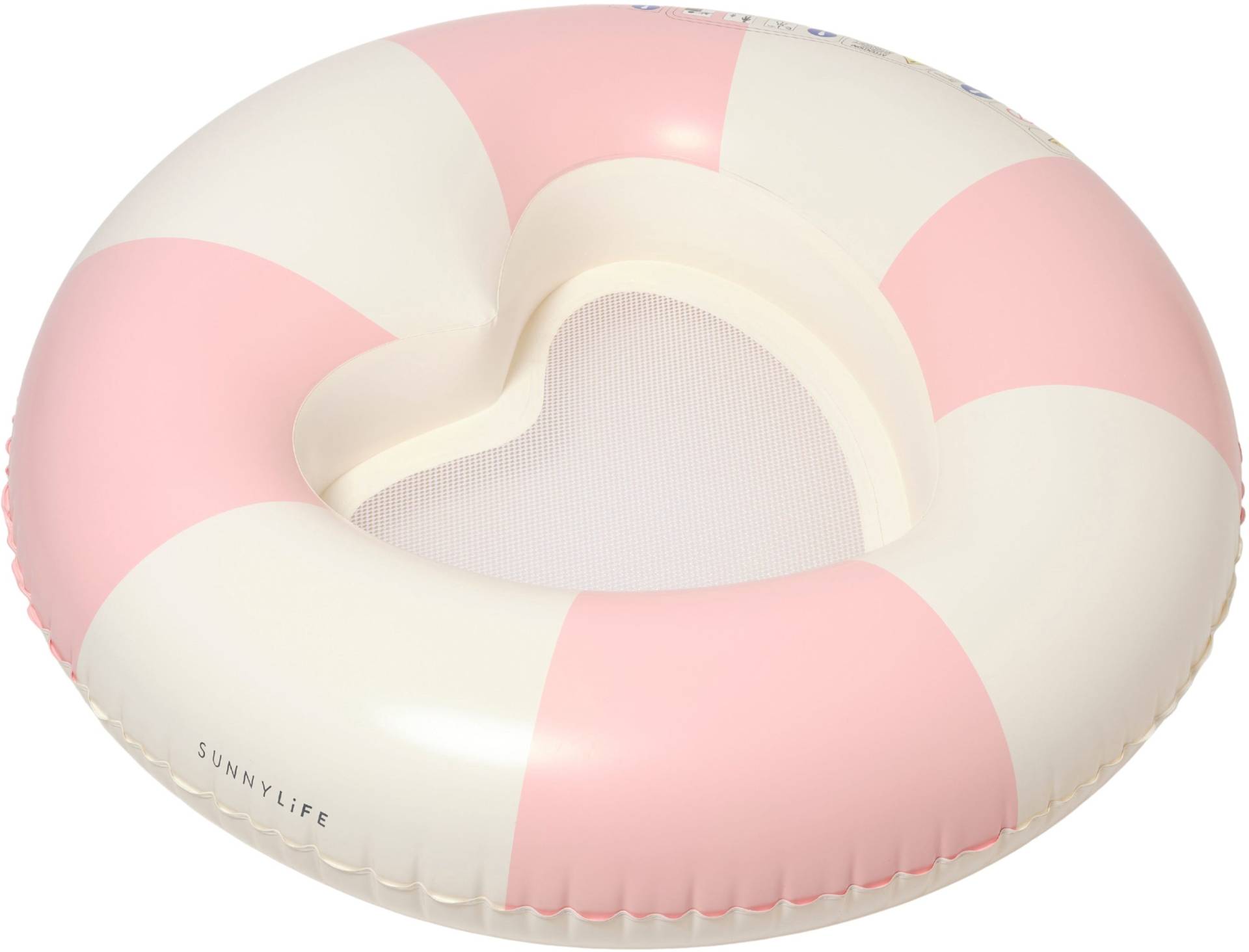 SUNNYLiFE Luxe Schwimmring, Stole My Heart Pink Stripe SUNNYLiFE Luxe Schwimmring, Stole My Heart Pink Stripe von SUNNYLiFE