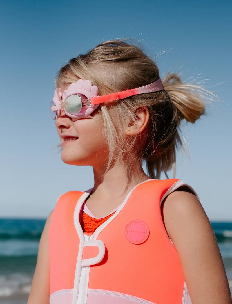 SUNNYLiFE Schwimmbrille, Melody the Mermaid Neon Strawberry von SUNNYLiFE