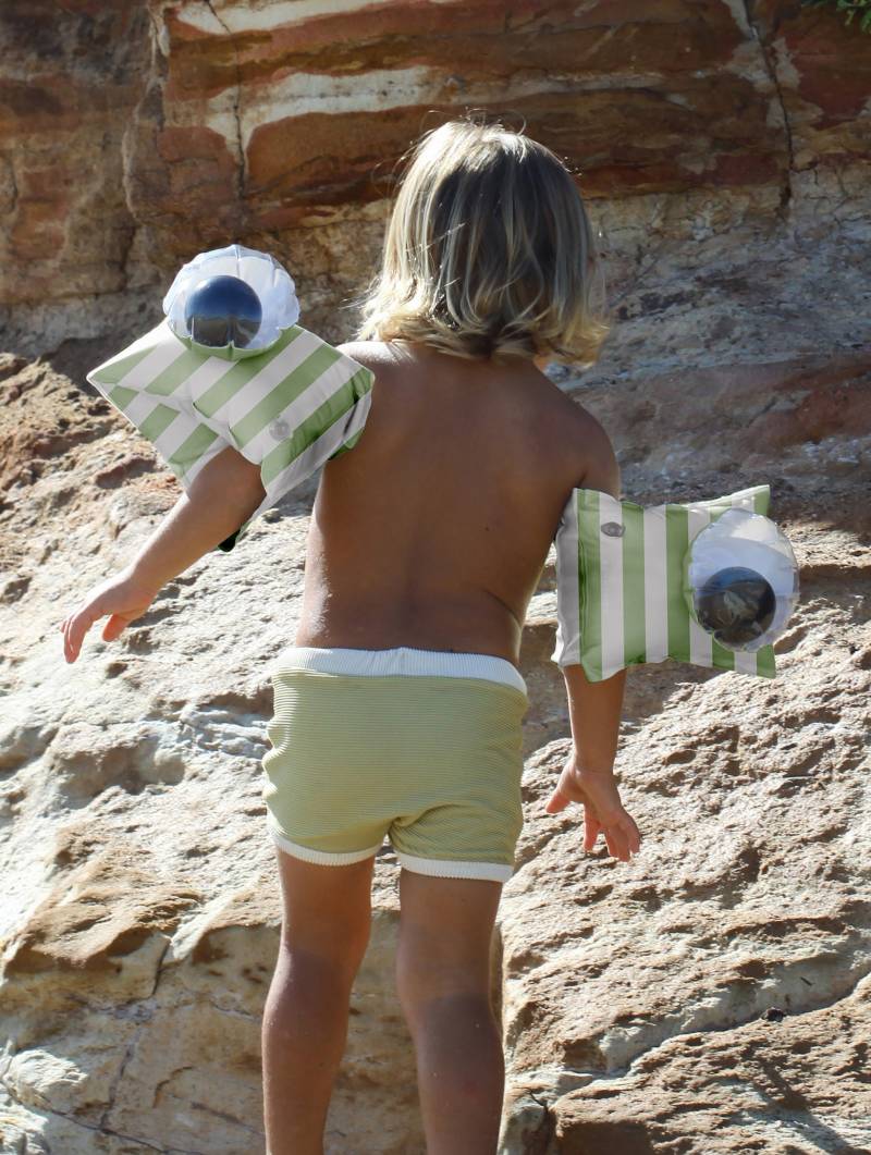 SUNNYLiFE Schwimmflügel, Shark Tribe Khaki von SUNNYLiFE