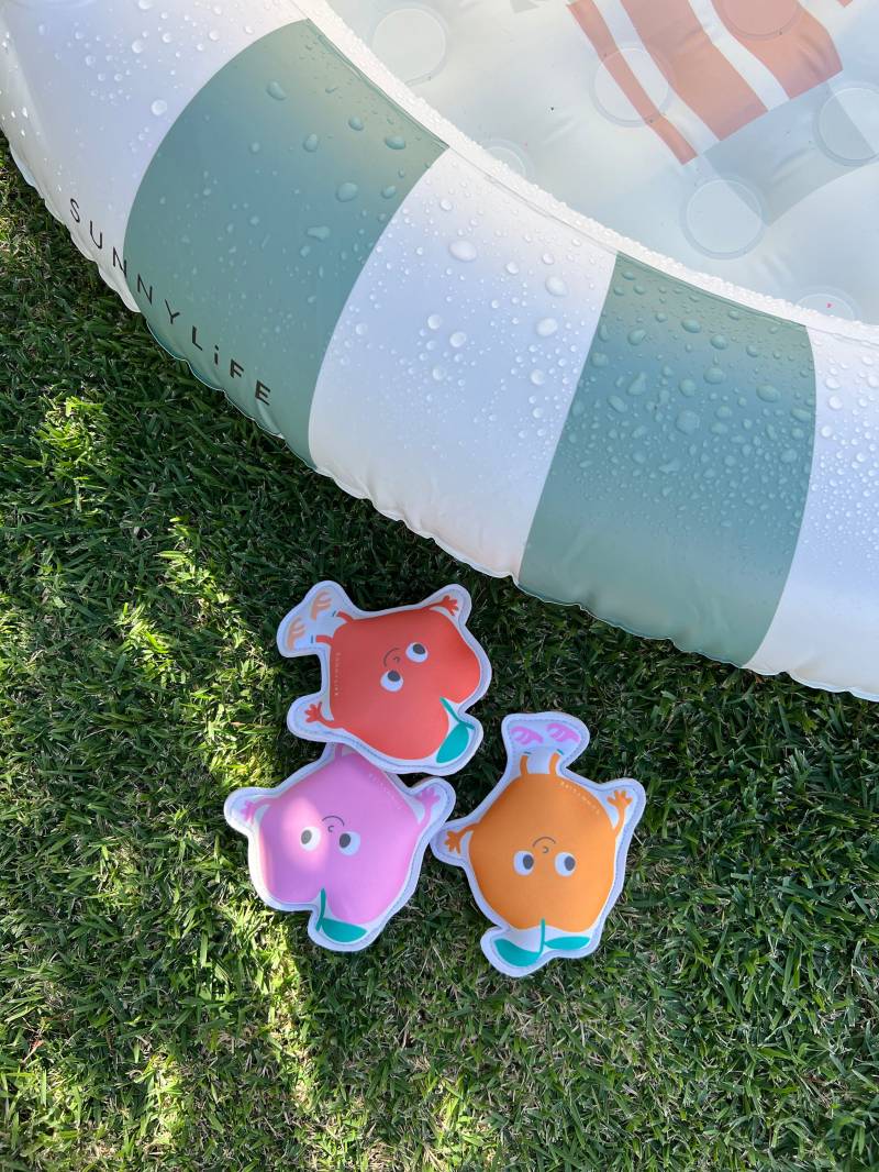 SUNNYLiFE Tauchspielzeuge 3er-Pack, Poppy the Peach Multi von SUNNYLiFE