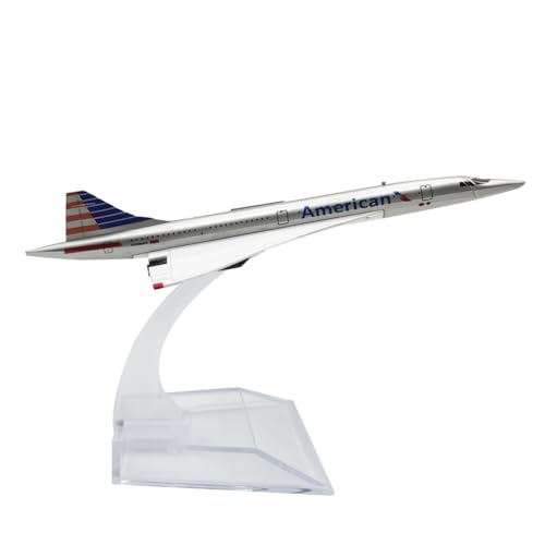 SUNSK Flugzeug Modell Legierung 1/400 Skala Diecast Flugzeugmodell American Airlines Concorde Flugzeug Modell Miniaturmodelle Sammlung Geschenk SUNSK Flugzeug Modell Legierung 1/400 Skala Diecast Flugzeugmodell American Airlines Concorde Flugzeug Modell Miniaturmodelle Sammlung Geschenk von SUNSK