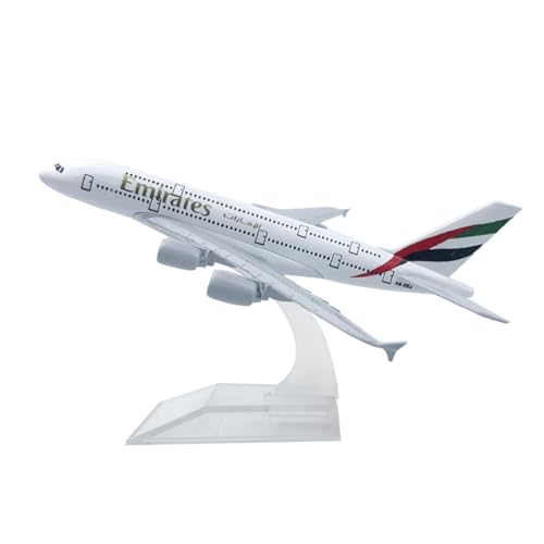 SUNSK Flugzeug Modell Legierung Airplane A380 Emirates Flugzeug Metallmodell 1/400 Skala Diecast Flugzeugmodell mit Ständer Miniaturmodelle Sammlung Geschenk SUNSK Flugzeug Modell Legierung Airplane A380 Emirates Flugzeug Metallmodell 1/400 Skala Diecast Flugzeugmodell mit Ständer Miniaturmodelle Sammlung Geschenk von SUNSK