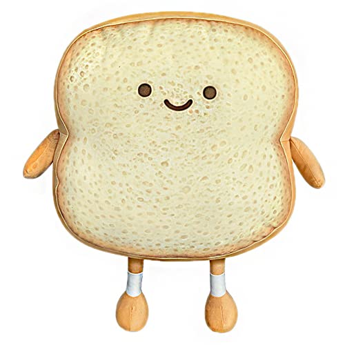 SUNSK Toast Geschnittenes Brotkissen Toast Sofakissen Lustiges Toastkissen Brotform Plüschkissen Spielzeug Weiches Gefüllte Puppe für Kinder Erwachsene 18CM SUNSK Toast Geschnittenes Brotkissen Toast Sofakissen Lustiges Toastkissen Brotform Plüschkissen Spielzeug Weiches Gefüllte Puppe für Kinder Erwachsene 18CM von SUNSK