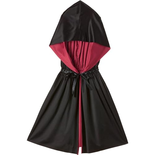 SUNTRADE Reversible Black Red Riding Hood Cape für Cosplay Halloween Festliche Veranstaltungen SUNTRADE Reversible Black Red Riding Hood Cape für Cosplay Halloween Festliche Veranstaltungen von SUNTRADE