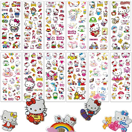 3D Aufkleber Kinder 12 Blätter, Geschwolle Hellokitty Sticker für Kinder & Kleinkinder,Cartoon Hellokitty Belohnung Aufkleber für Mädchen Party Kindergeburtstag Gastgeschenke Mitgebsel 3D Aufkleber Kinder 12 Blätter, Geschwolle Hellokitty Sticker für Kinder & Kleinkinder,Cartoon Hellokitty Belohnung Aufkleber für Mädchen Party Kindergeburtstag Gastgeschenke Mitgebsel von SUNYOVIME