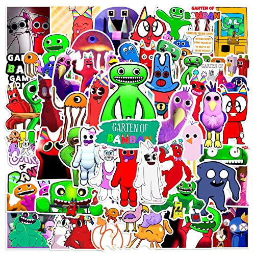 50 Stück Garten of Banban Sticker Set,Anime Aufkleber Wasserfest Graffiti Stickers,Vinyl Aufkleber für Laptop Skateboard Koffer Helm Motorrad Auto Fahrrad Handy,Geschenk für Kinder Erwachsene 50 Stück Garten of Banban Sticker Set,Anime Aufkleber Wasserfest Graffiti Stickers,Vinyl Aufkleber für Laptop Skateboard Koffer Helm Motorrad Auto Fahrrad Handy,Geschenk für Kinder Erwachsene von SUNYOVIME