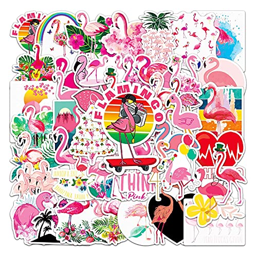 Flamingo Sticker,50 Stück Süße Aufkleber Set Wasserfeste Vinyl Aufkleber für Skateboard Laptop Koffer Helm Motorrad Auto Fahrrad Handy,Geeignet für Erwachsene Kinder Flamingo Sticker,50 Stück Süße Aufkleber Set Wasserfeste Vinyl Aufkleber für Skateboard Laptop Koffer Helm Motorrad Auto Fahrrad Handy,Geeignet für Erwachsene Kinder von SUNYOVIME