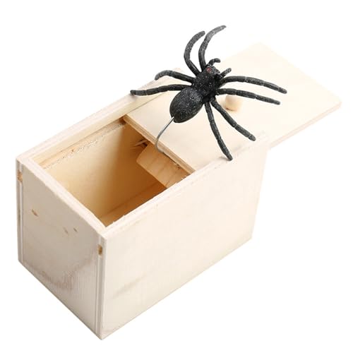 SUNZWO Spinnen-Überraschungsbox, Scherzartikel für Kinder und Erwachsene, Lustige Erschreck-Box SUNZWO Spinnen-Überraschungsbox, Scherzartikel für Kinder und Erwachsene, Lustige Erschreck-Box von SUNZWO