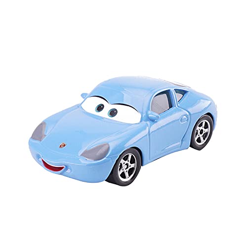 LZWJD Pixar Autos 2 3 Autos Sammlung Blitz McQueen Jackson Storm Ramirez 1: 55 Diecast Metalllegierung Spielzeug Auto Modell Kinder Geschenk (Farbe : Sally) von SUOSUO