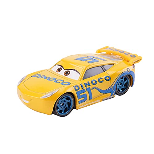 SUOSUO LZWJD Pixar Autos 2 3 Autos Sammlung Blitz McQueen Jackson Storm Ramirez 1: 55 Diecast Metalllegierung Spielzeug Auto Modell Kinder Geschenk (Farbe : Cruz Ramirez 3.0) von SUOSUO