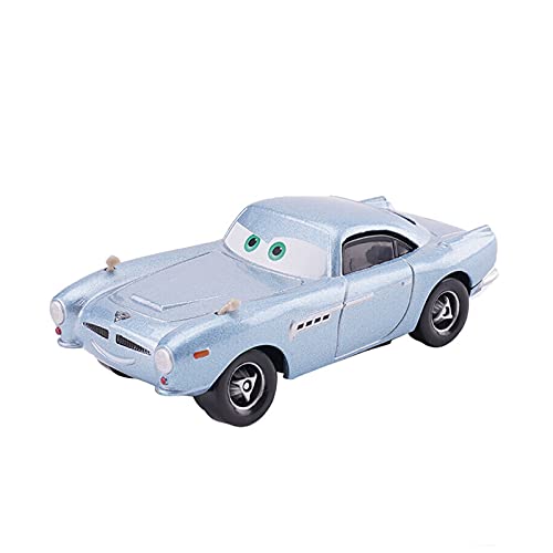 SUOSUO LZWJD Pixar Autos 2 3 Autos Sammlung Blitz McQueen Jackson Storm Ramirez 1: 55 Diecast Metalllegierung Spielzeug Auto Modell Kinder Geschenk (Farbe : Mc.Missile) von SUOSUO