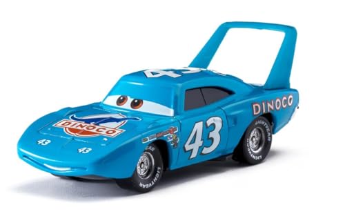 SUOSUO LZWJD Pixar Autos 3 Küken Hicks Polizei McQueen Mater Fabelhaft Hudson 1: 55 Diecast Metalllegierung Modell Auto Spielzeug für Jungen (Farbe : King) von SUOSUO