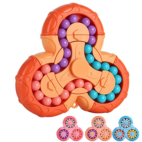 Magic Bean Rotierender Zauberwürfel Spielzeug Finger Cube Puzzle,Jungen Mädchen Lernspielzeug Dekompressions Spielzeug,Rätseln Ball IQ Game Fidget Toys,Weihnachten Geschenk für Kinder ab 3 Jahren Magic Bean Rotierender Zauberwürfel Spielzeug Finger Cube Puzzle,Jungen Mädchen Lernspielzeug Dekompressions Spielzeug,Rätseln Ball IQ Game Fidget Toys,Weihnachten Geschenk für Kinder ab 3 Jahren von SUOXU