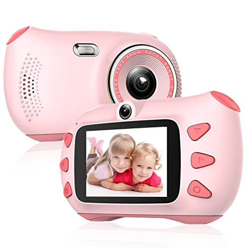 SUPBRO KinderKamera Kinder Camera Kids Camera Spielzeug Geschenke Videorecorder Stoßfest 2.0” Zoll HD-Bildschirm Jungen und Mädchen Geschenke Spielzeug für 3 bis 12 Jahre alte von SUPBRO