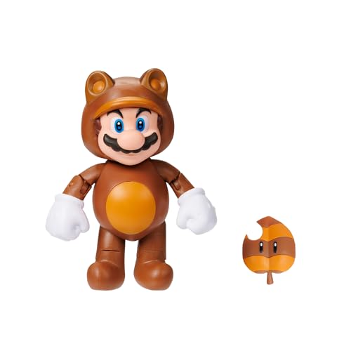 SUPER MARIO 10,2 cm große Actionfiguren Tanooki Mario mit Blatt SUPER MARIO 10,2 cm große Actionfiguren Tanooki Mario mit Blatt von SUPER MARIO
