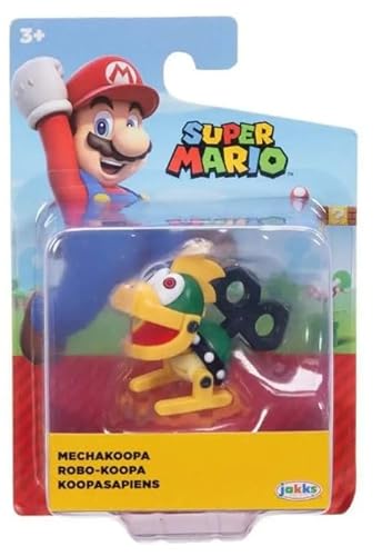 SUPER MARIO 6,3 cm große Mini-Actionfigur – Mechakoopa – Verpackung kann variieren, Sammelspielzeug SUPER MARIO 6,3 cm große Mini-Actionfigur – Mechakoopa – Verpackung kann variieren, Sammelspielzeug von SUPER MARIO