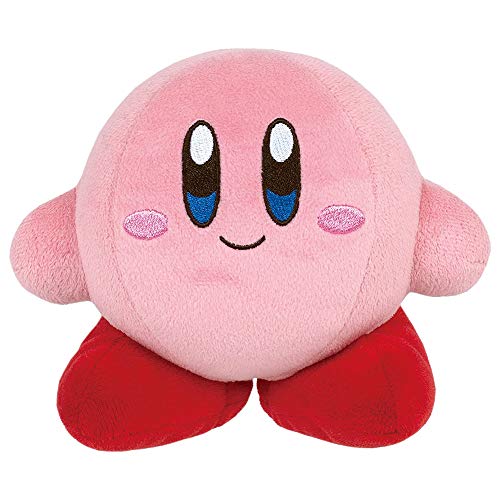 Super Mario KP01UK Kirby Sanei Offiziell lizenzierter Plüsch, Mehrfarbig von Super Mario
