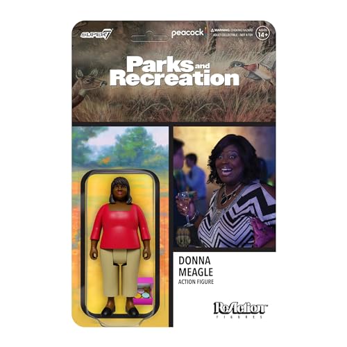 SUPER7 Parks and Recreation Donna Meagle 9,5 cm Reaktionsfigur von Super7