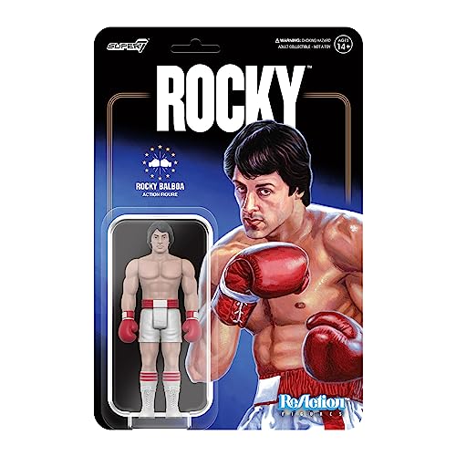 SUPER7 Rocky Reaction Figur Rocky Balboa, 10 cm von Super7