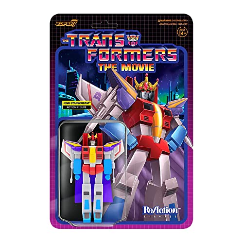 SUPER7 Transformers: King Starscream Reaktionsfigur SUPER7 Transformers: King Starscream Reaktionsfigur von Super7