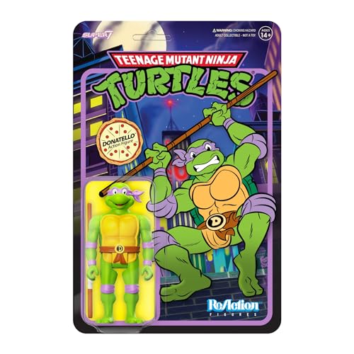 SUPER7 Teenage Mutant Ninja Turtles Reaction Figur Donatello 10 cm SUPER7 Teenage Mutant Ninja Turtles Reaction Figur Donatello 10 cm von Super7
