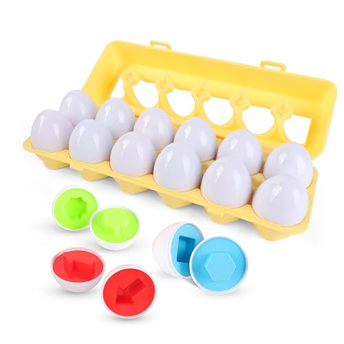 SUPERBE BEBE Montessori-Spiel für Babys und Kinder - Kunststoff-Eier zum Formen- und Farben-Zuordnen - Lernspielzeug ab 3 Jahren - Fördert Kreativität - Tolles Geschenk für Babys SUPERBE BEBE Montessori-Spiel für Babys und Kinder - Kunststoff-Eier zum Formen- und Farben-Zuordnen - Lernspielzeug ab 3 Jahren - Fördert Kreativität - Tolles Geschenk für Babys von SUPERBE BEBE