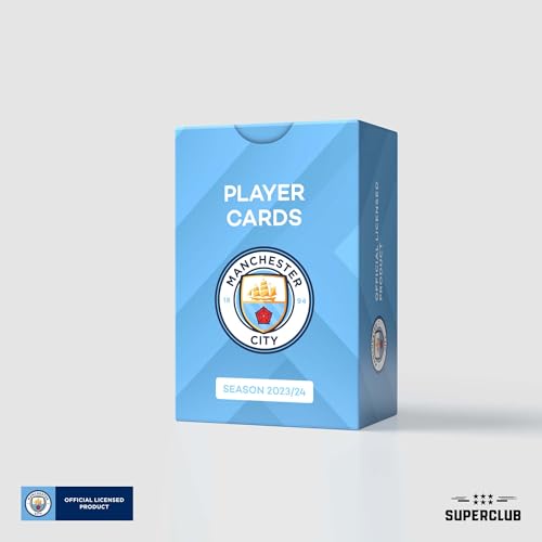 Superclub – Manchester City spielerkarten 2023/24 | Superclub Erweiterungen | Das Fußballmanager-Brettspiel von SUPERCLUB