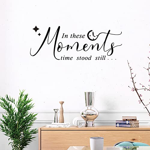 SUPERDANT 1 Blatt In Diesen Momenten Wandaufkleber Familienschriftzug Wandtattoos Inspirierende Sprüche Aufkleber Für Wohnzimmer Schlafzimmer Dekorationen Home, Schwarz SUPERDANT 1 Blatt In Diesen Momenten Wandaufkleber Familienschriftzug Wandtattoos Inspirierende Sprüche Aufkleber Für Wohnzimmer Schlafzimmer Dekorationen Home, Schwarz von SUPERDANT
