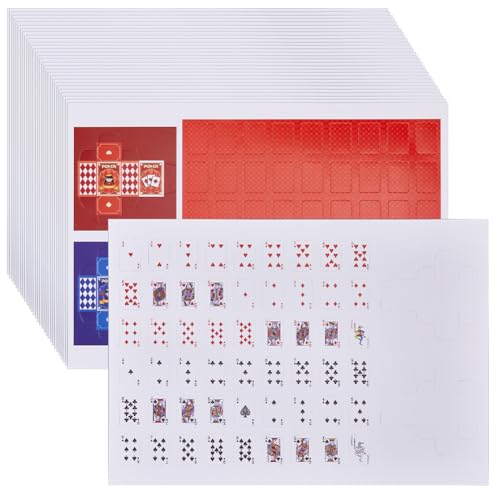 SUPERFINDINGS 30 Deck Miniatur Pokerkartenspiel Mini Spielkarten Winziges Kartenspiel Reise Pokerdeck Kompaktes Neuheitsspiel Für Puppenhaus Mikrokosmos Dekor Partyspiel Zubehör SUPERFINDINGS 30 Deck Miniatur Pokerkartenspiel Mini Spielkarten Winziges Kartenspiel Reise Pokerdeck Kompaktes Neuheitsspiel Für Puppenhaus Mikrokosmos Dekor Partyspiel Zubehör von SUPERFINDINGS