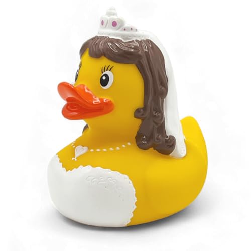 Quietscheente Braut, eine original Badeente von SUPERLOTTI®, der Qualitätsmarke für Kinder! Nur echt in der Apfelbox! Quietscheente Braut, eine original Badeente von SUPERLOTTI®, der Qualitätsmarke für Kinder! Nur echt in der Apfelbox! von SUPERLOTTI
