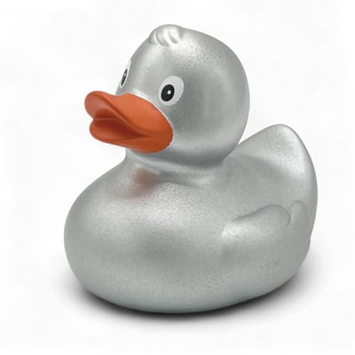 Quietscheente Steffi Silber, eine original Badeente von SUPERLOTTI®, der Qualitätsmarke für Kinder! Nur echt in der Apfelbox! Quietscheente Steffi Silber, eine original Badeente von SUPERLOTTI®, der Qualitätsmarke für Kinder! Nur echt in der Apfelbox! von SUPERLOTTI