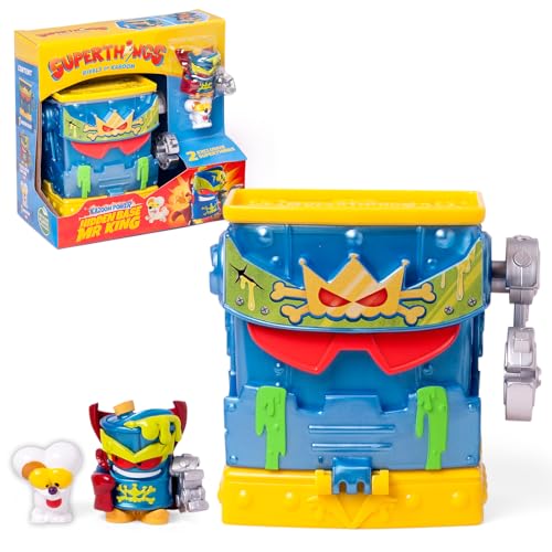 SUPERTHINGS KAZOOM Power - Hidden Base Mr. King Höhle aus der TV-Serie Kazoom Power enthält 1 Hidden Base, 1 Mr. King Exclusive, 1 Exklusives Ron Ron SUPERTHINGS KAZOOM Power - Hidden Base Mr. King Höhle aus der TV-Serie Kazoom Power enthält 1 Hidden Base, 1 Mr. King Exclusive, 1 Exklusives Ron Ron von SUPERTHINGS RIVALS OF KABOOM