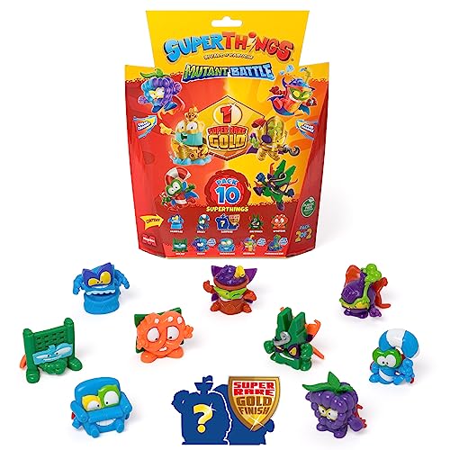 SUPERTHINGS Mutant Battle Series - 10er Pack SuperThings (Enthält 1 Goldvorfach und 3 spezielle SuperThings), 2er Pack von SUPERTHINGS RIVALS OF KABOOM