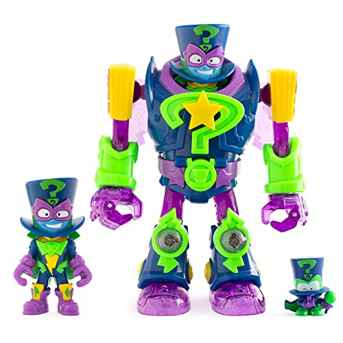 SUPERTHINGS Enigma Superbot – Articulated Hero Robot with Combat Accessories, 1 Exclusive Kazoom Kid and 1 Exclusive SuperThing von SUPERTHINGS RIVALS OF KABOOM