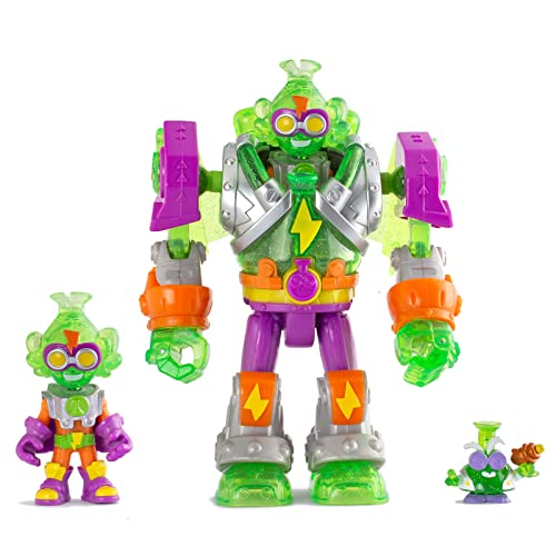 SUPERTHINGS Mega-K Superbot – Articulated Villain Robot with Combat Accessories, 1 Exclusive Kazoom Kid and 1 Exclusive SuperThing von SUPERTHINGS RIVALS OF KABOOM