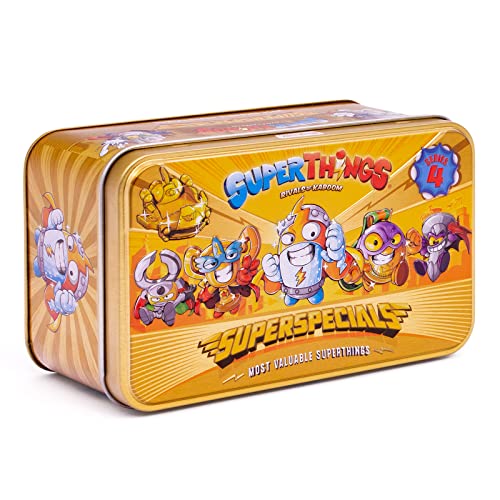 SUPERTHINGS RIVALS OF KABOOM PST4V08TIN00 Superthings Serie 4 Dose Gold Tin Superspecials, S von SUPERTHINGS RIVALS OF KABOOM