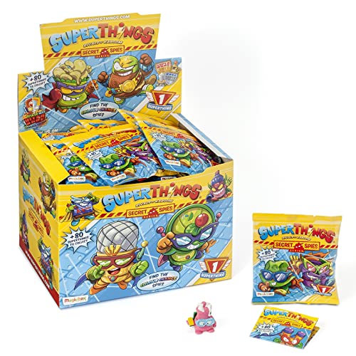 SuperZings Rivals of Kaboom - Geheimspione - Abbildung von 50 Sammelfiguren (PST6D850IN01), mit 1 Figur in jedem Umschlag von SUPERTHINGS RIVALS OF KABOOM