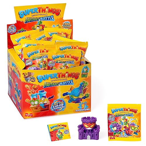 Superthings Serie Mutant Battle – Box mit 50 Sammelfiguren – jeder Umschlag enthält 1 SuperThing Überraschung und 1 Checklist Superthings Serie Mutant Battle – Box mit 50 Sammelfiguren – jeder Umschlag enthält 1 SuperThing Überraschung und 1 Checklist von SUPERTHINGS RIVALS OF KABOOM