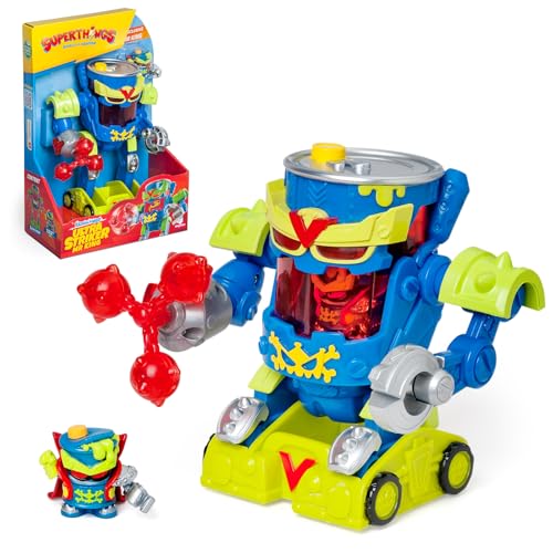 Superthings - Ultra Striker Mr. King Ultra Striker Roboter von Mr. King aus der TV-Serie SuperThings Kazoom Power enthält 1 Ultra Striker Roboter, 1 Mr. King Exclusive von SUPERTHINGS RIVALS OF KABOOM