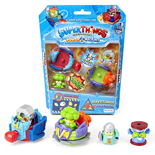 Superzings 4 SUPERTHINGS Power Machines BLISTER 4 SUPERTHINGS LEISTUNGSMASCHINEN mehrfarbig 1 von SUPERTHINGS RIVALS OF KABOOM
