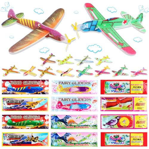 SUPRROW 12x Styroporflieger,Styroporflieger Styropor, Gleiter Flieger,Styropor-Flieger,ideal als Mitgebse,Gleitflugzeuge für Kinder für Mitgebsel Überraschung SUPRROW 12x Styroporflieger,Styroporflieger Styropor, Gleiter Flieger,Styropor-Flieger,ideal als Mitgebse,Gleitflugzeuge für Kinder für Mitgebsel Überraschung von SUPRROW