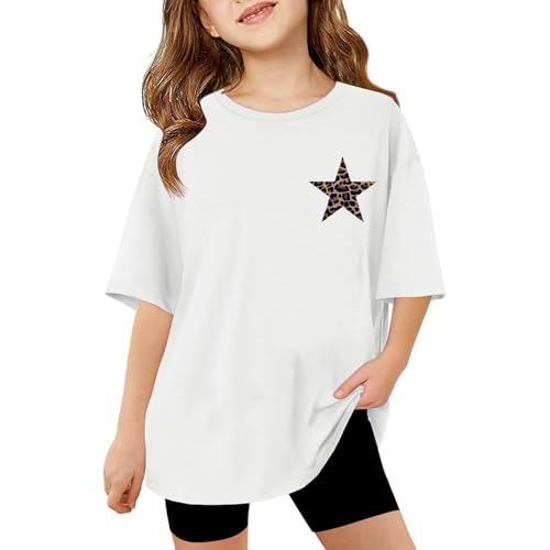 Minimalistisch Lässig Damen T-Shirt Atmungsaktiv Bequem Oberteil Rundhalsausschnitt Grafik-Print Kurzarmshirt Blusenshirt Schriftzug Überschnittene Schulter Oversize für Alltag von SUPTTING