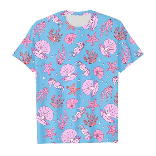 SUPTTING Damen Sommerhemd Kurzarmhemd Knopfleiste Umlegekragen Hawaiihemd Verspielt Lässig, Niedlich Bunt, Strandhemd Einhorn-Druck Freizeithemd für Urlaub Sommerparty SUPTTING Damen Sommerhemd Kurzarmhemd Knopfleiste Umlegekragen Hawaiihemd Verspielt Lässig, Niedlich Bunt, Strandhemd Einhorn-Druck Freizeithemd für Urlaub Sommerparty von SUPTTING