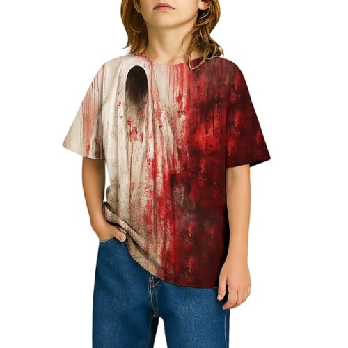 SUPTTING Farbenfroh Atmungsaktiv Jungen Hemd Kragen Knopfleiste, Kurzarmhemd Retro Abstrakt, Streifenmuster Sommerhemd Button-Down-Shirt Sommer für Familienfeier SUPTTING Farbenfroh Atmungsaktiv Jungen Hemd Kragen Knopfleiste, Kurzarmhemd Retro Abstrakt, Streifenmuster Sommerhemd Button-Down-Shirt Sommer für Familienfeier von SUPTTING
