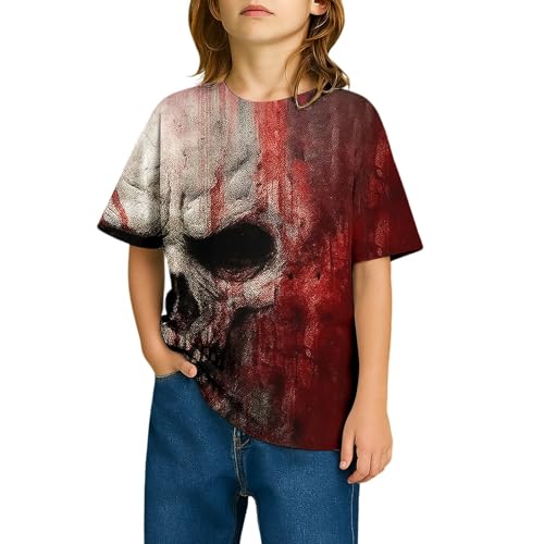 SUPTTING Farbenfroh Atmungsaktiv Jungen Hemd Kragen Knopfleiste, Kurzarmhemd Retro Abstrakt, Streifenmuster Sommerhemd Button-Down-Shirt Sommer für Familienfeier SUPTTING Farbenfroh Atmungsaktiv Jungen Hemd Kragen Knopfleiste, Kurzarmhemd Retro Abstrakt, Streifenmuster Sommerhemd Button-Down-Shirt Sommer für Familienfeier von SUPTTING