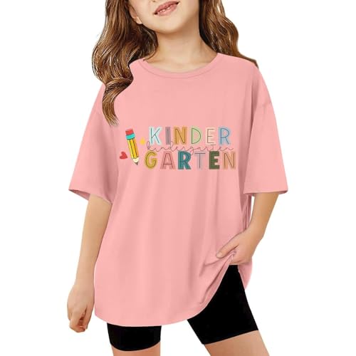 SUPTTING Fröhlich Niedlich Kinder T-Shirt, Kindergarten-Shirt mit Bunten Buchstaben, Kurzarmshirt im Vorschulkind Stil, Oberteil Regular Fit für den Kindergartenstart im Sommer SUPTTING Fröhlich Niedlich Kinder T-Shirt, Kindergarten-Shirt mit Bunten Buchstaben, Kurzarmshirt im Vorschulkind Stil, Oberteil Regular Fit für den Kindergartenstart im Sommer von SUPTTING