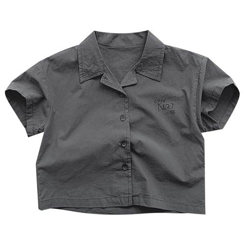 SUPTTING Jungen Hemd Kurzarmhemd Knopfleiste Umlegekragen Businesshemd Minimalistisch Modern, Klassisch Bequem, Freizeithemd Satin-Optik Basic für Formeller Anlass Schulaufführung SUPTTING Jungen Hemd Kurzarmhemd Knopfleiste Umlegekragen Businesshemd Minimalistisch Modern, Klassisch Bequem, Freizeithemd Satin-Optik Basic für Formeller Anlass Schulaufführung von SUPTTING