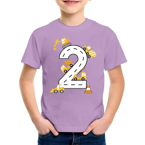 SUPTTING Jungen T-Shirt 2 Baufahrzeuge Aufdruck Bagger Kran Lastwagen Straßendesign Kurzarm Oberteil Shirt Kindergeburtstag Outfit Freizeitshirt Top Geburtstagsshirt Kinderbekleidung SUPTTING Jungen T-Shirt 2 Baufahrzeuge Aufdruck Bagger Kran Lastwagen Straßendesign Kurzarm Oberteil Shirt Kindergeburtstag Outfit Freizeitshirt Top Geburtstagsshirt Kinderbekleidung von SUPTTING
